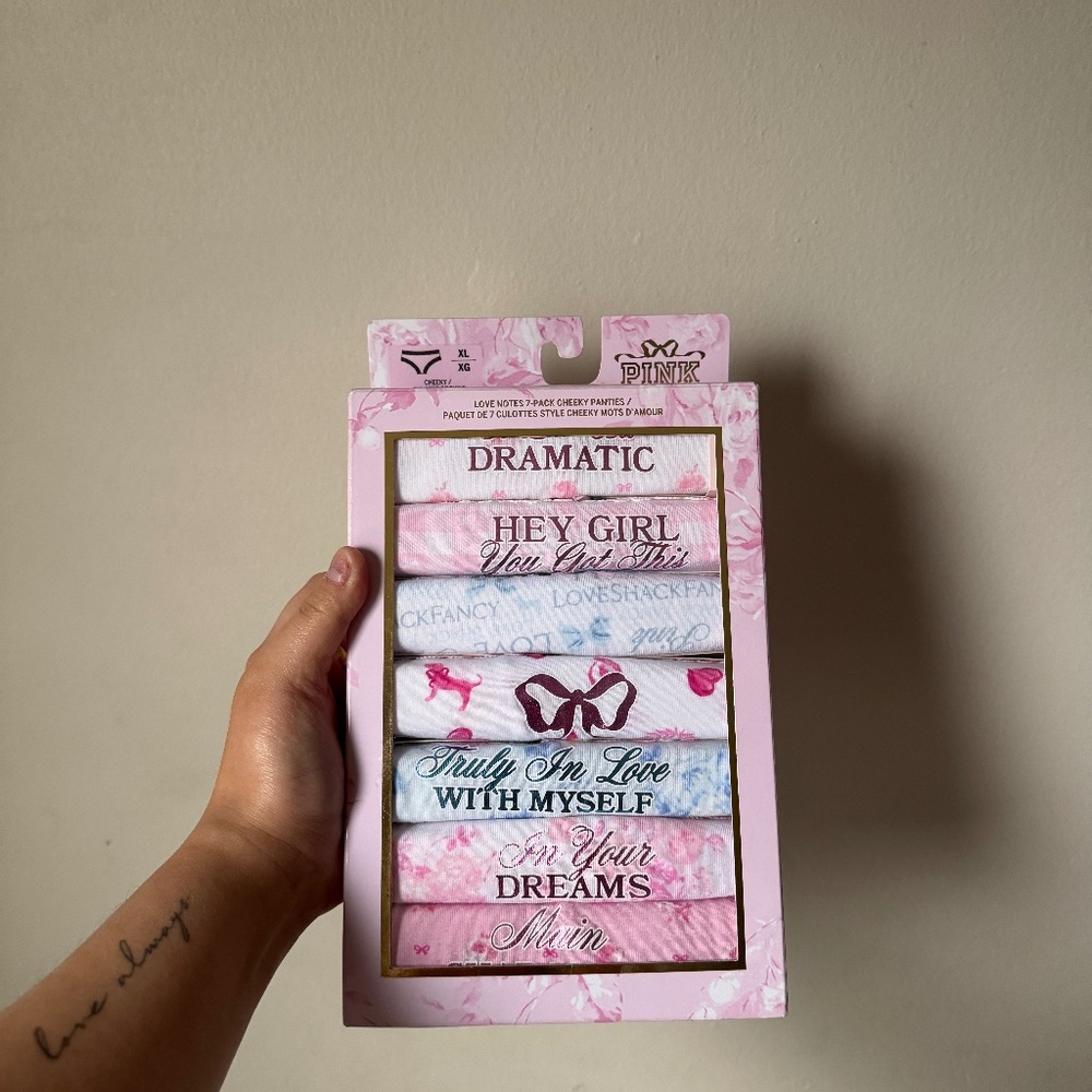Pink X LSF panty pack